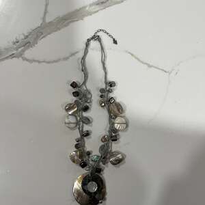 Silpada Boardwalk N2098 Mother of Pearl & Sterling Silver Shell Necklace